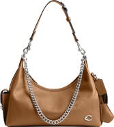 COACH Juliet 30 Glazed Leather Pocket Bag