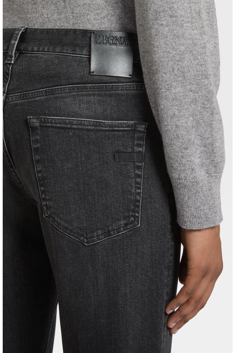 City Fit Stretch Denim Jeans, Alternate, color, GREY