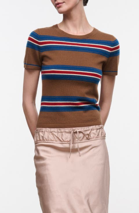 Easy Striped Cashmere Sweater