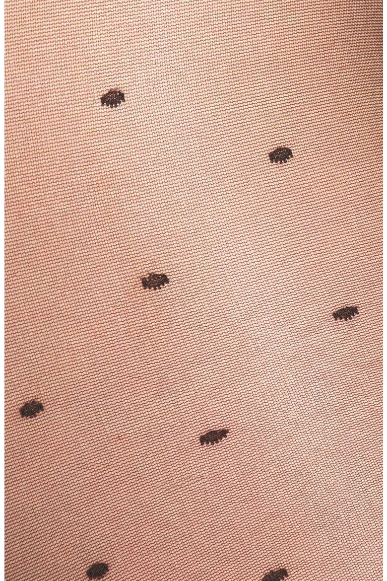 Polka Dot Tights, Alternate, color, BLACK