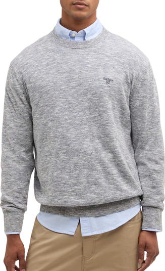 別注 Barbour ALLENBY CREWNECK SWEATSHIRT Barbour Flaxby Linen 