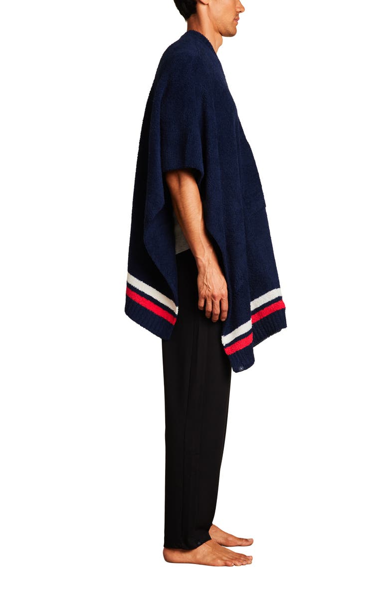 Barefoot Dreams<sup>®</sup> CozyChic<sup>®</sup> Boston Red Sox Everything Poncho, Alternate, color, Red Sox Multi