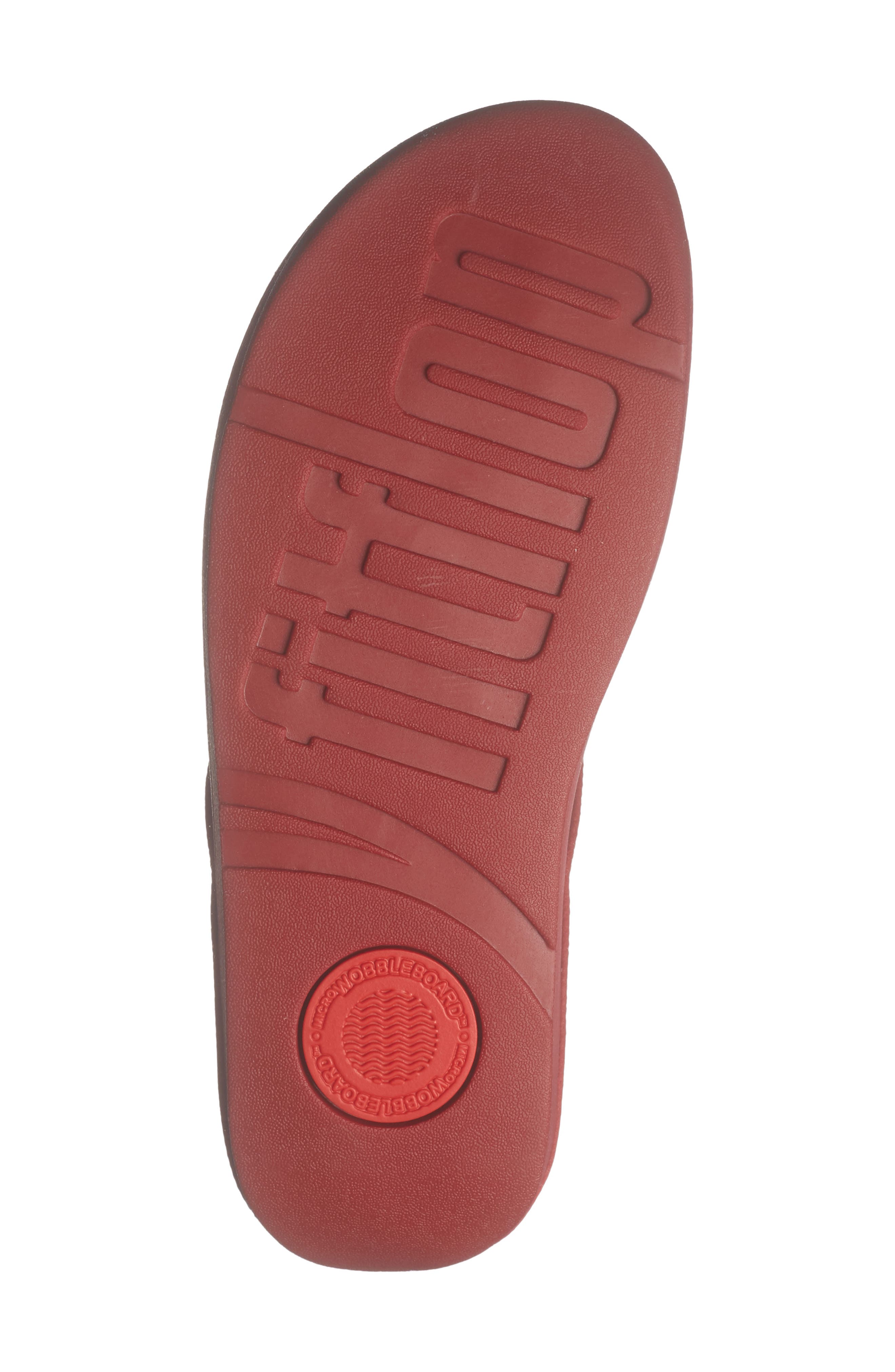 FitFlop™ Florrie Sandal, Alternate, color, CLASSIC RED