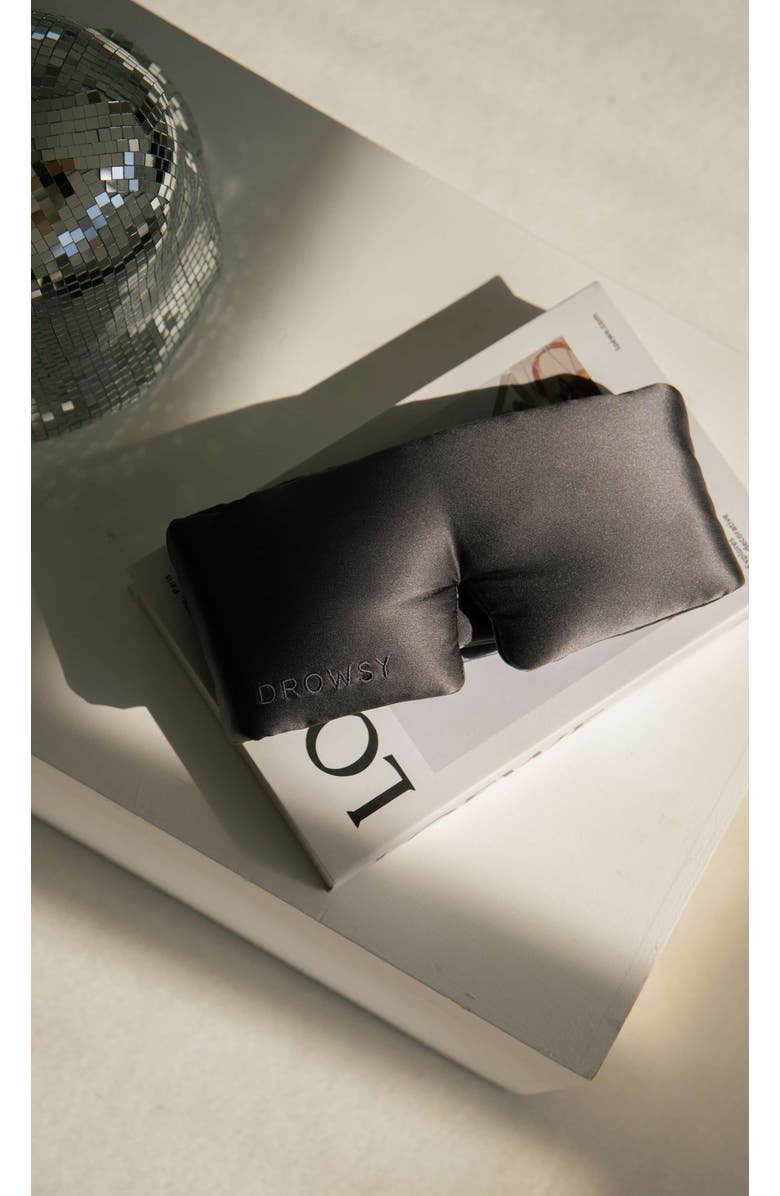 Drowsy Sleep Co. Eyelash Protecting Sleep Mask, Alternate, color, Moonlight Shadow