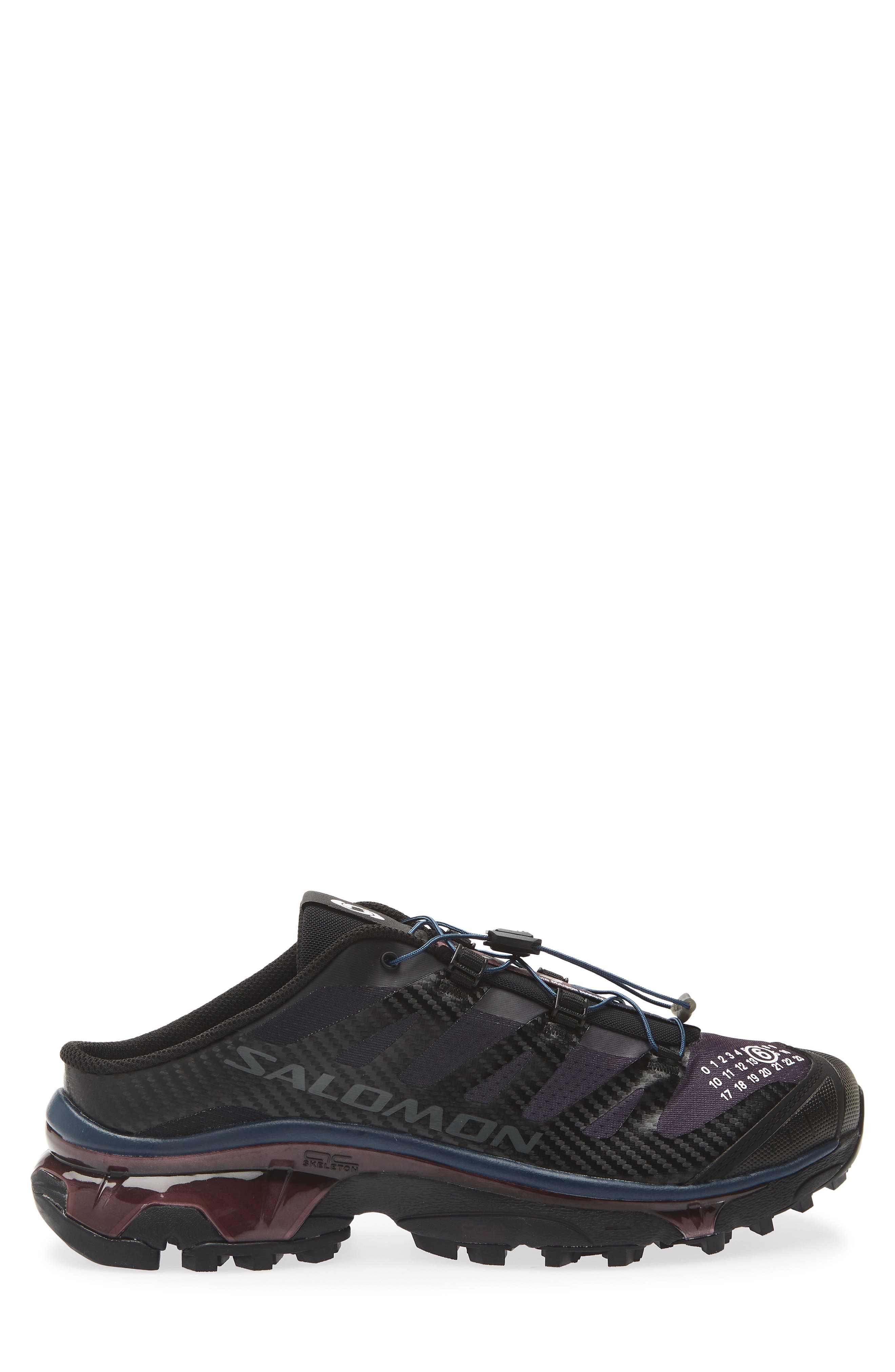 x Salomon XT-4 Sneaker Mule, Alternate, color, BLACK/ NINE IRON/ HUNKLE BERRY
