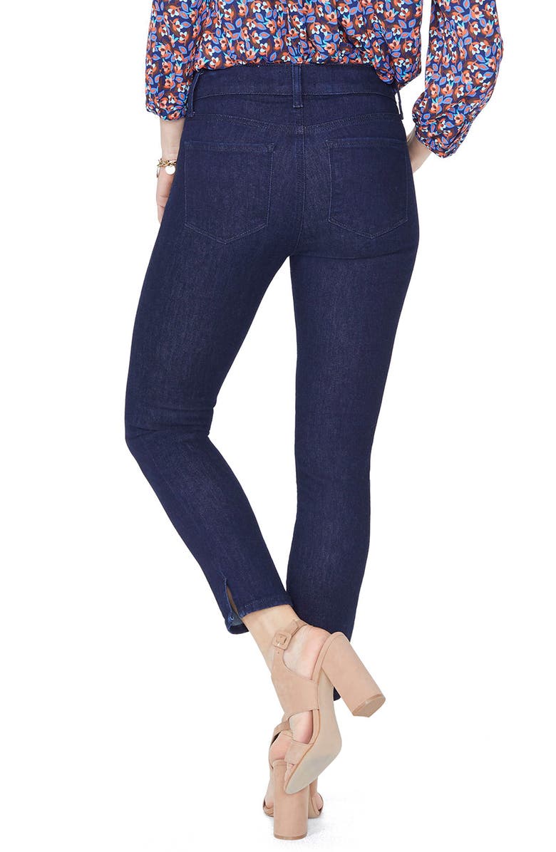 NYDJ Ami Side Slit Stretch Ankle Skinny Jeans, Alternate, color,