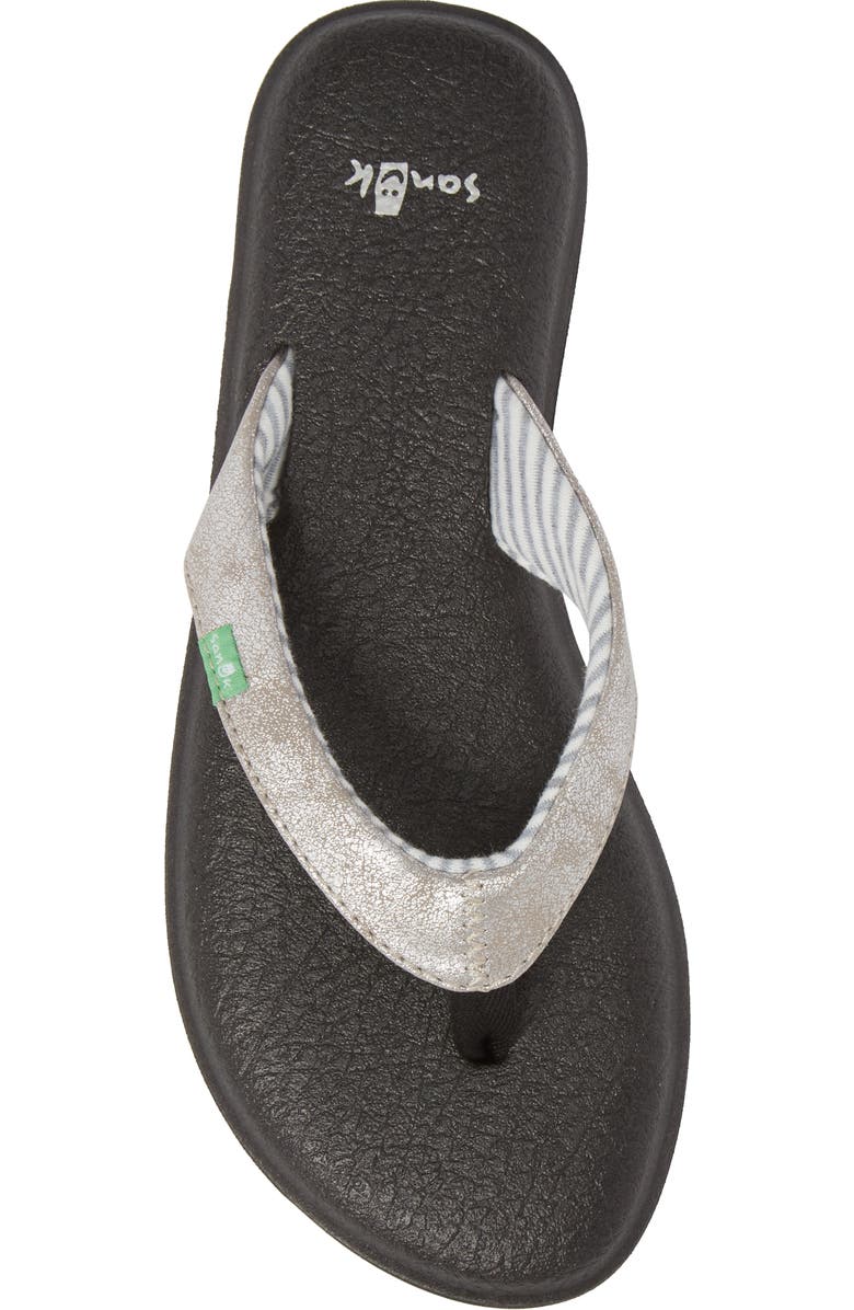 Sanuk 'Yoga Chakra' Flip Flop, Alternate, color,