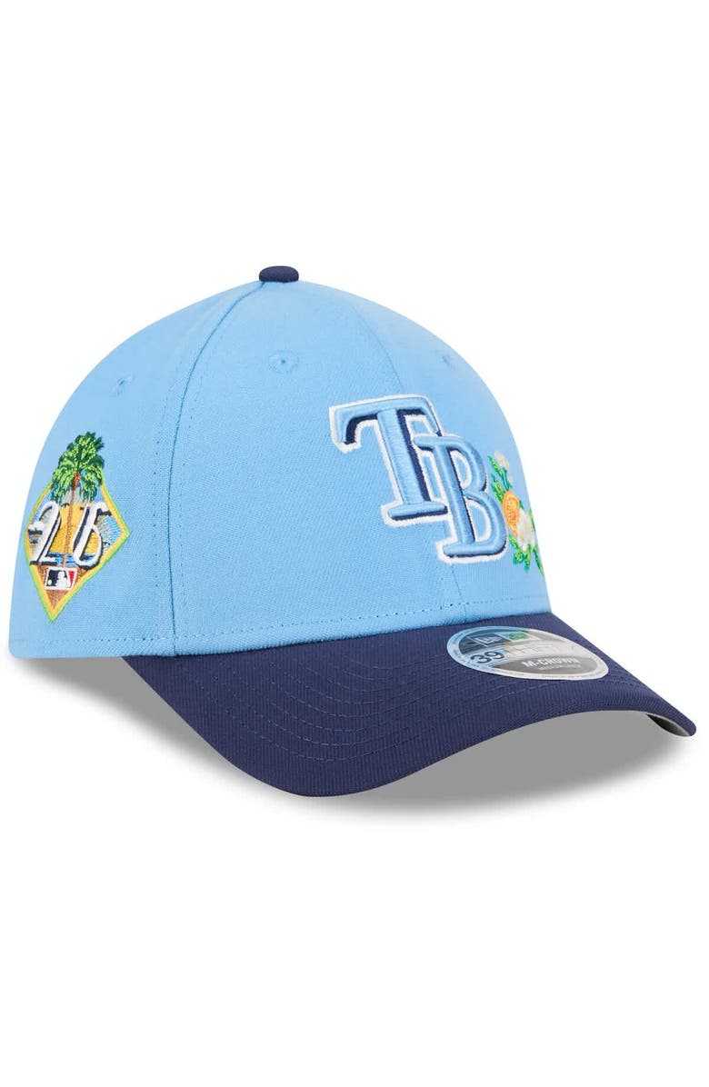 New Era Men's New Era Light Blue/Navy Tampa Bay Rays 2026 Spring Training M-Crown 39THIRTY Flex Hat, Main, color, Light Blue