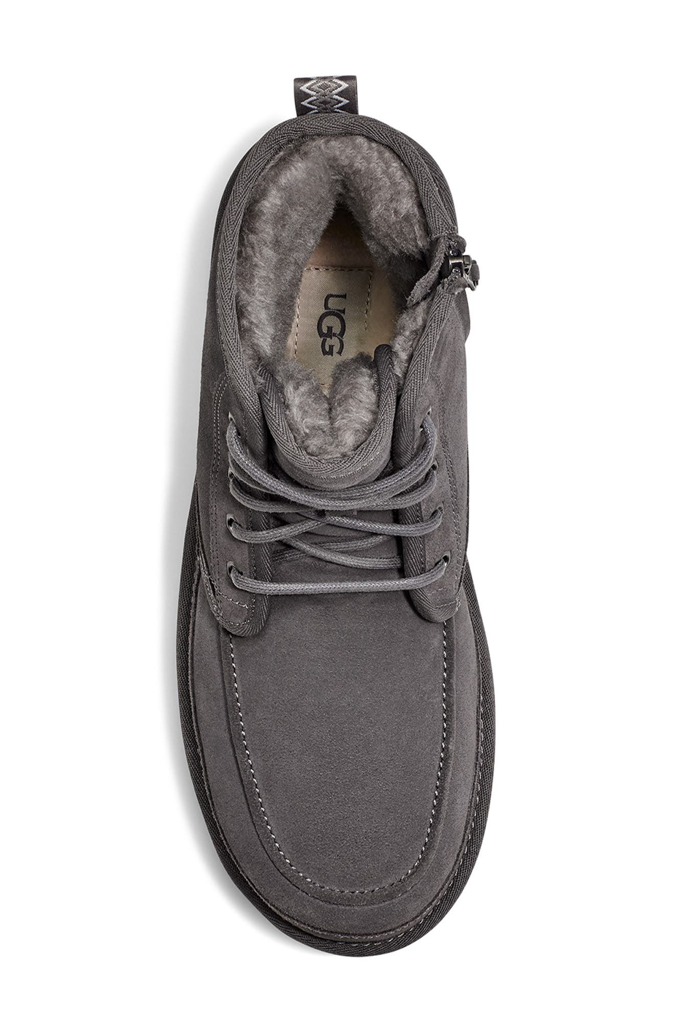 Neumel Suede Boot, Alternate, color, CHARCOAL