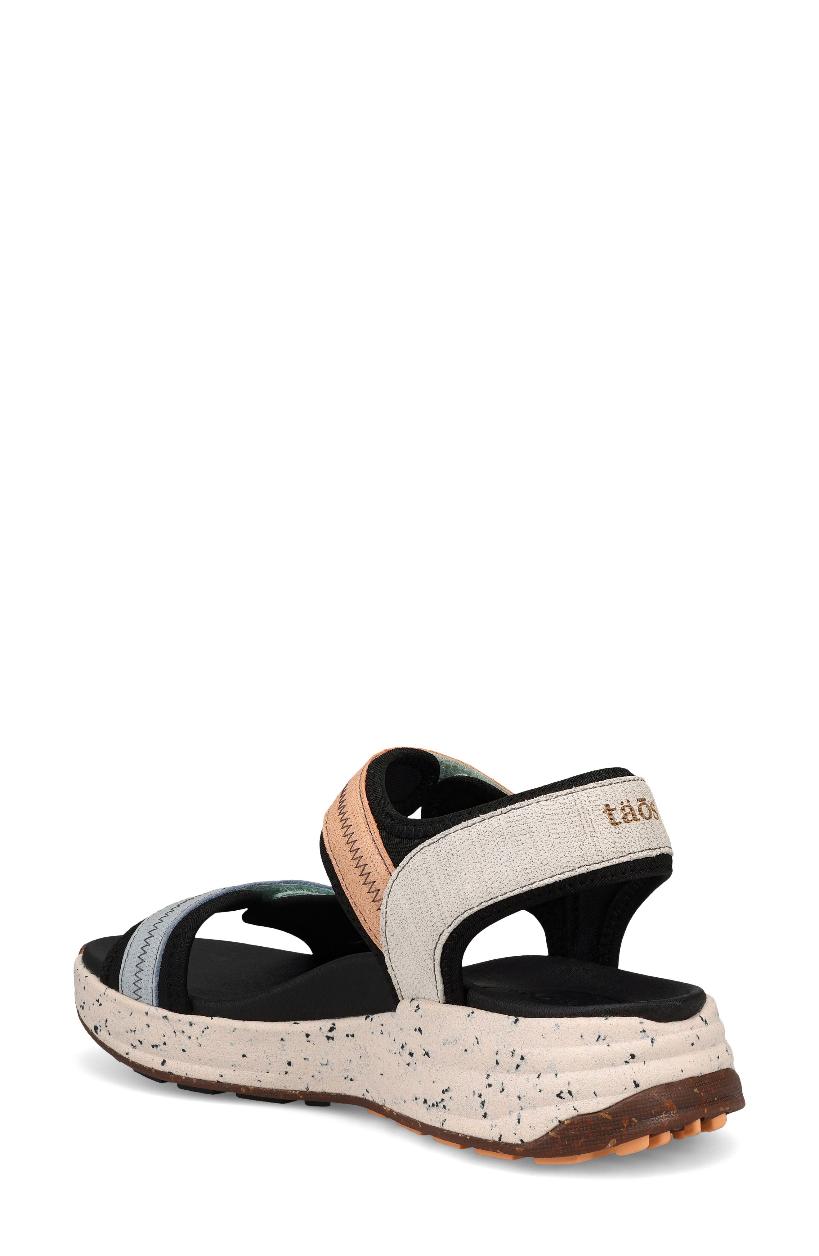 Super Side Sandal, Alternate, color, RETRO EMBOSSED MULTI