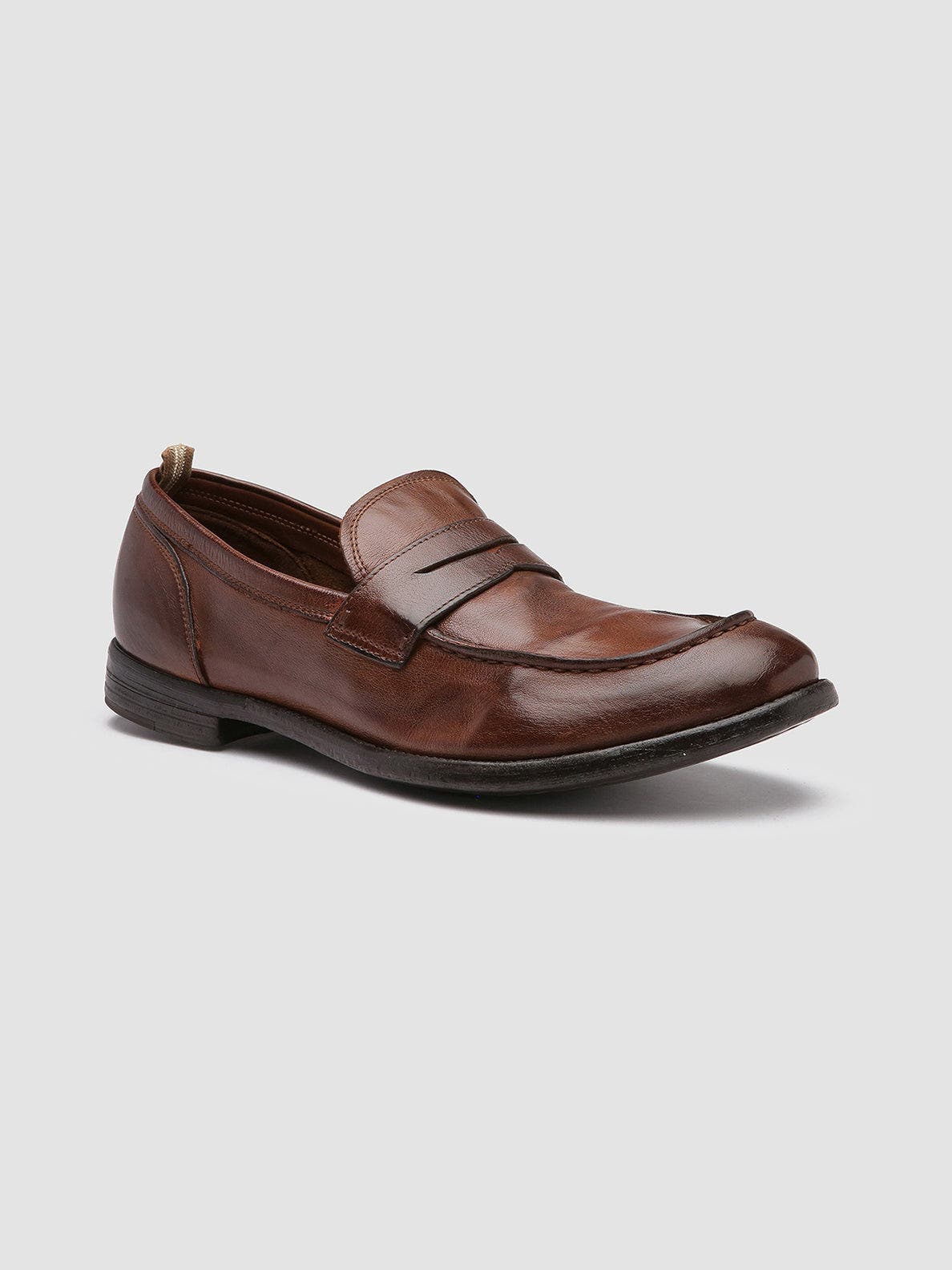 Officine Creative Arc 509 Leather Penny Loafer, Alternate, color, Light Brown