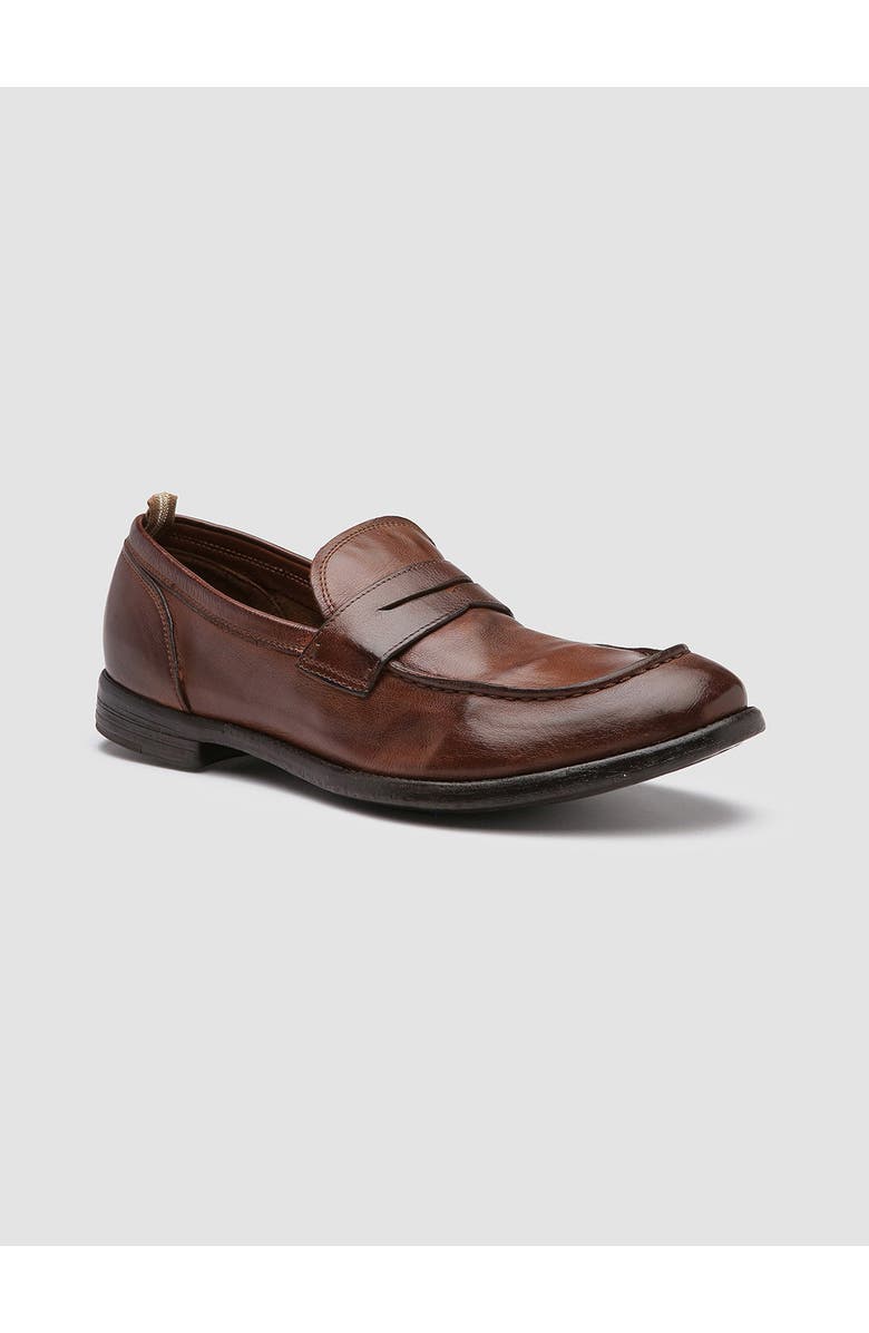 Officine Creative Arc 509 Leather Penny Loafer, Alternate, color, Light Brown