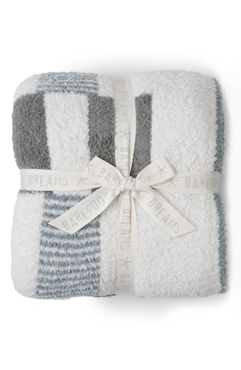 CozyChic® Tile Check Throw Blanket