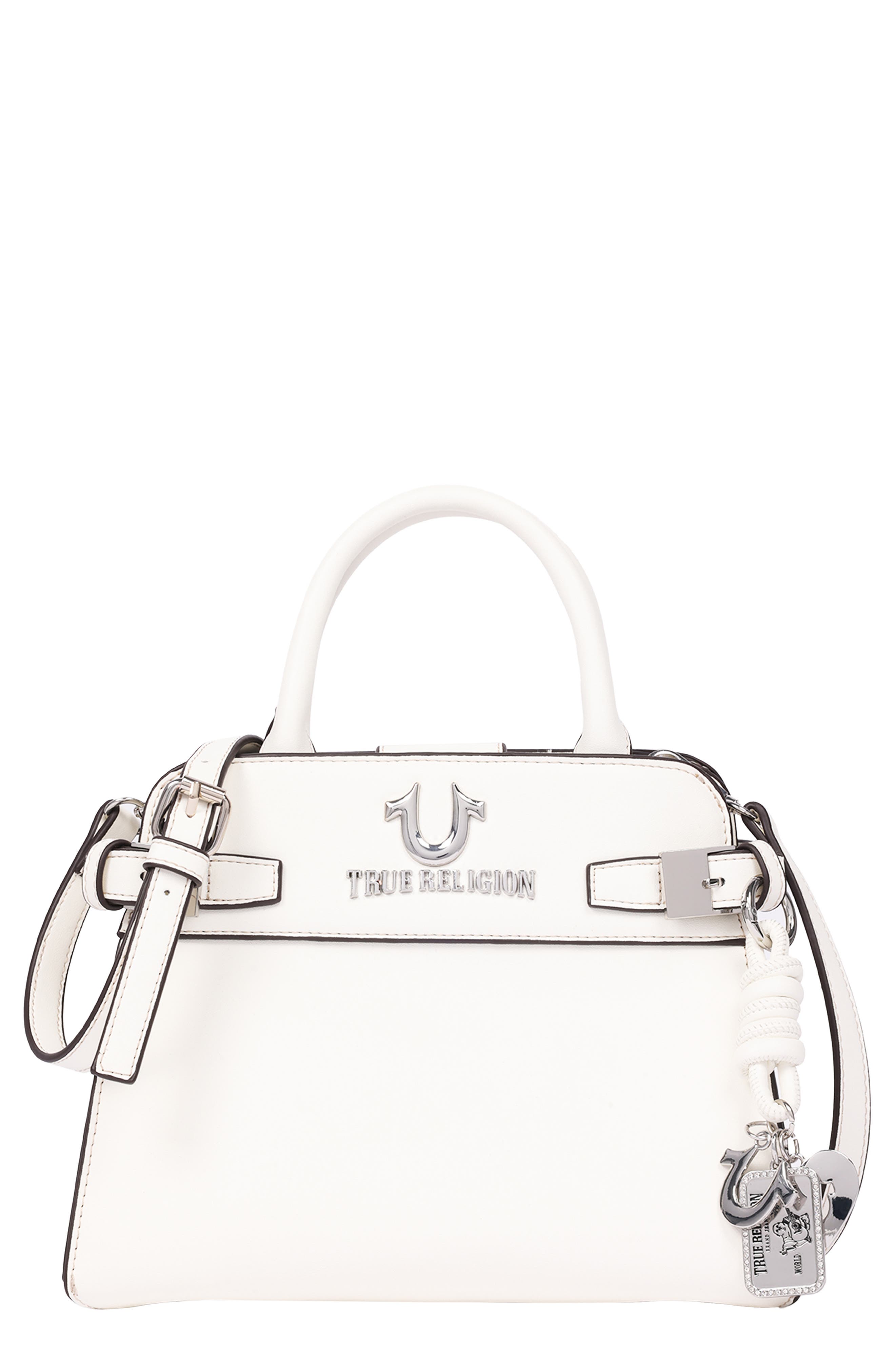 Beckham Belted Faux Leather Tote
