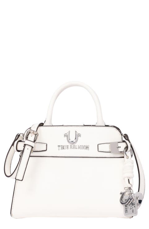 Beckham Belted Faux Leather Tote