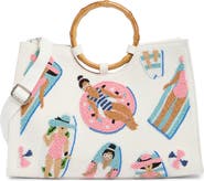 Collection XIIX Beaded Pool Tote