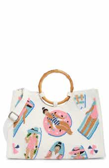 Collection XIIX Beaded Pool Tote