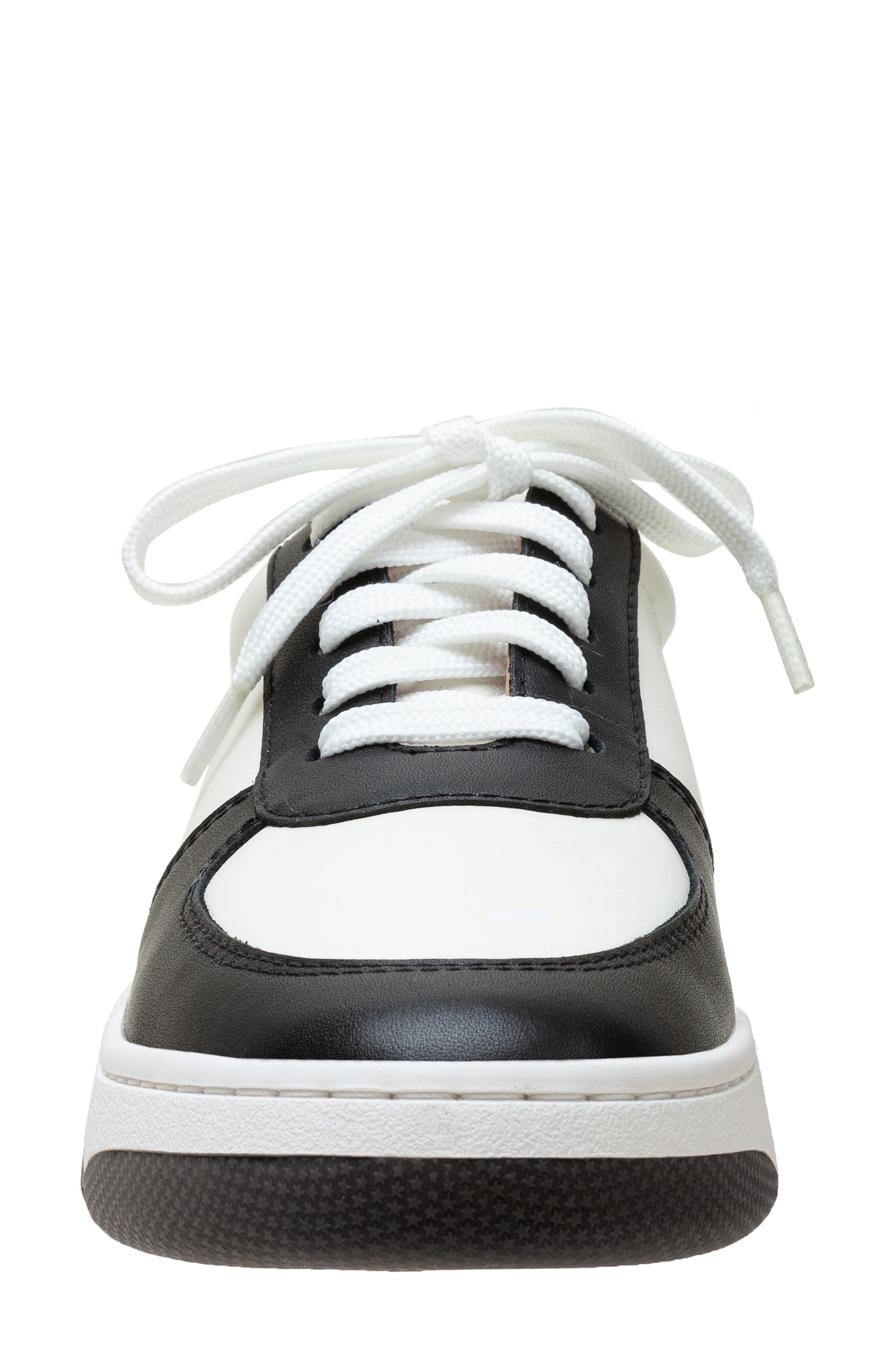 Krista Sneaker, Alternate, color, EGGSHELL/ BLACK