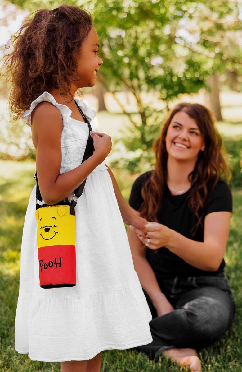 Picnic Time Winnie the Pooh Bottle & Cooler Sling, Alternate, color, Red