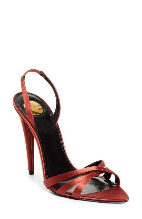 Kate Pointed Toe Slingback Sandal (Women)