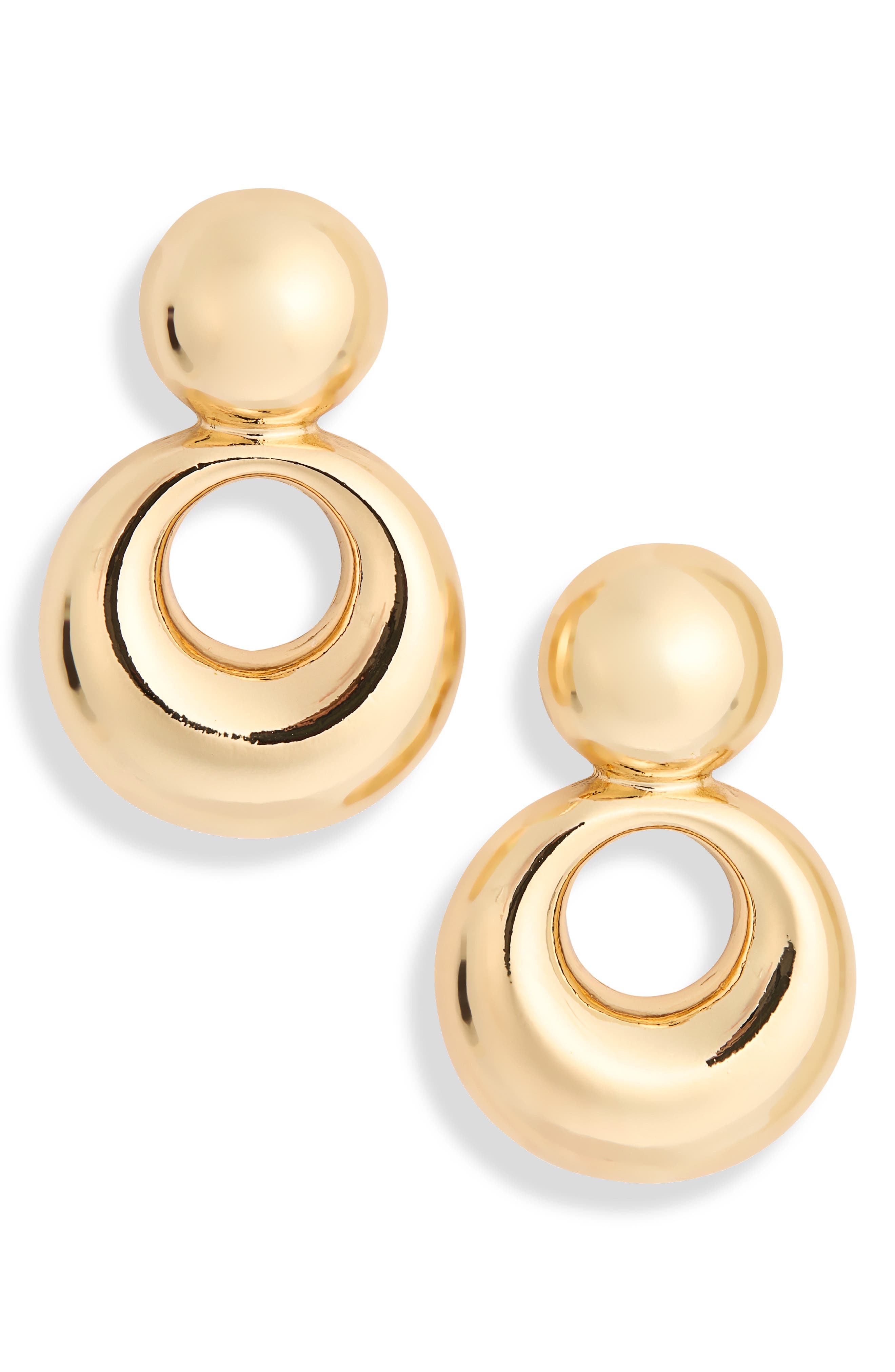 Ring Drop Earrings