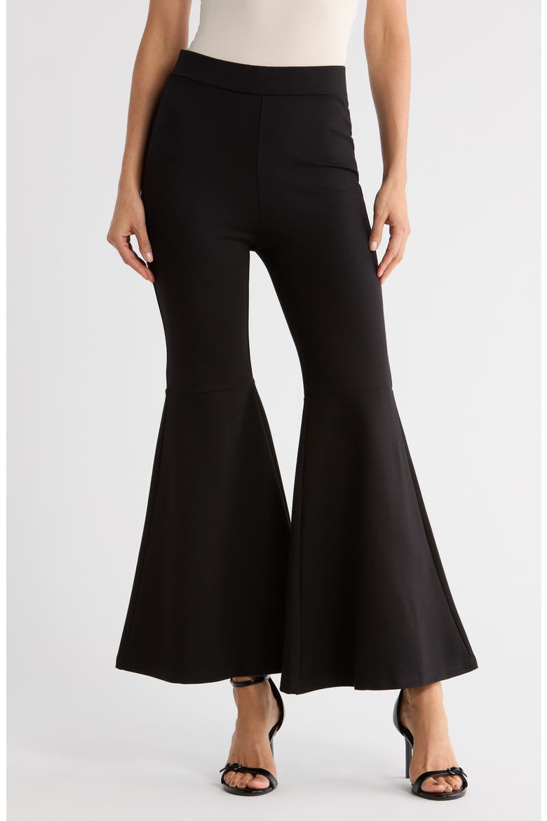 Wide Leg Pants, Main, color, BLACK
