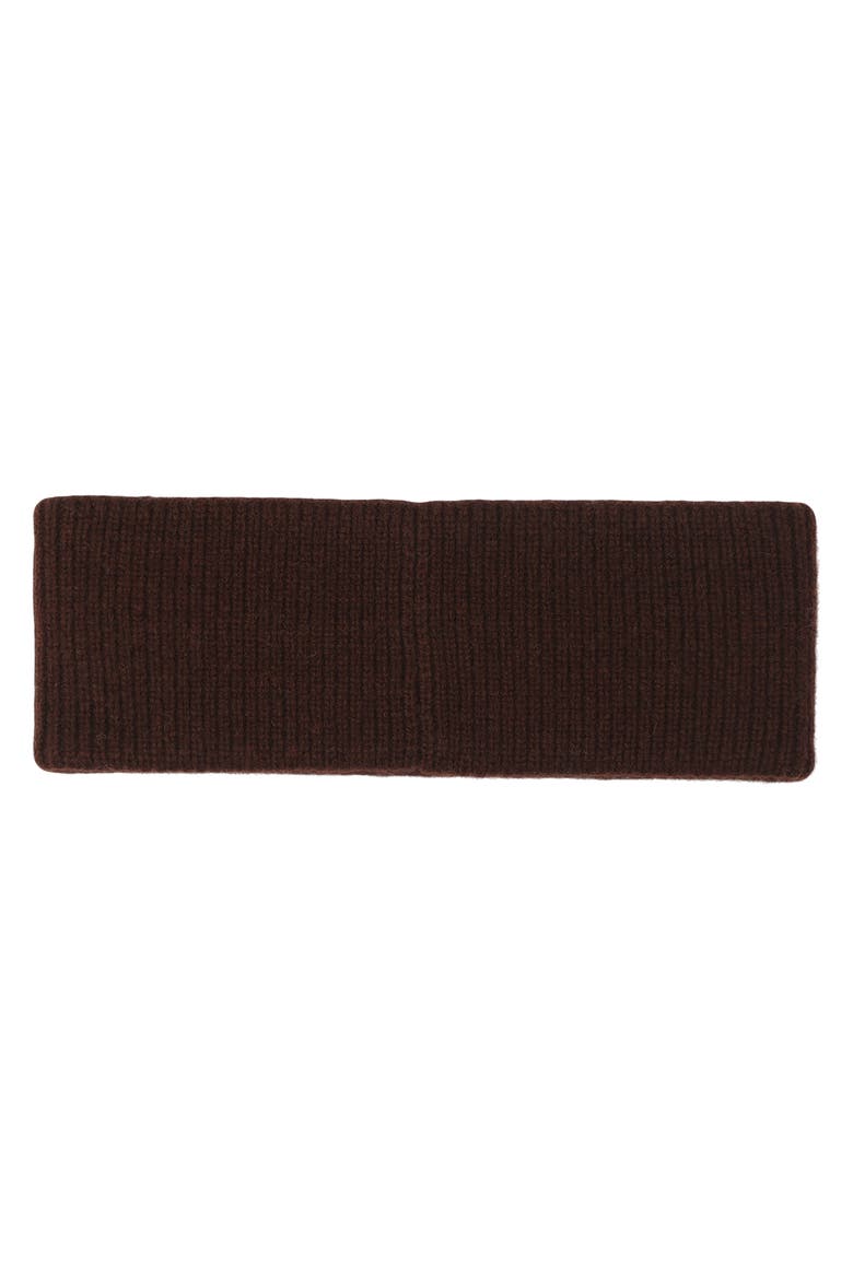 Embossed C Wool Blend Headband, Alternate, color, MAPLE