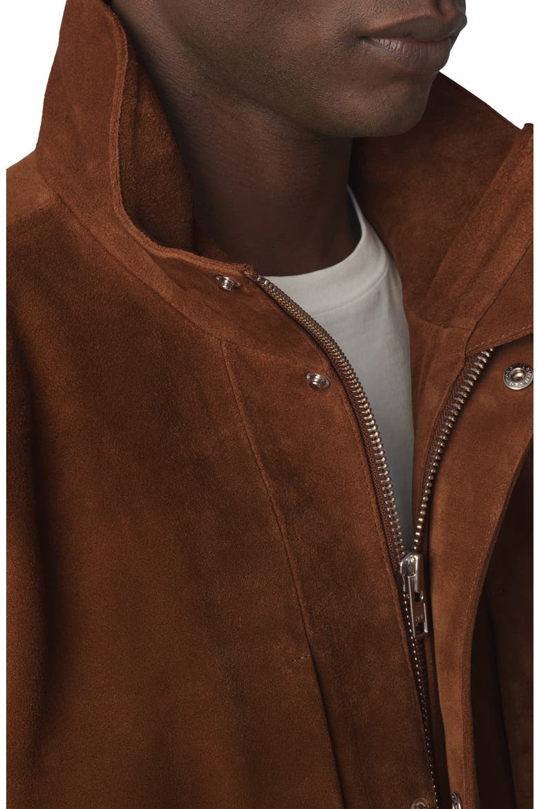 Modern Travel Leather Jacket, Alternate, color, WHISKEY
