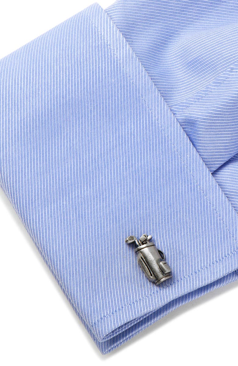 Cufflinks, Inc. Golf Bag Cuff Links, Alternate, color, Silver