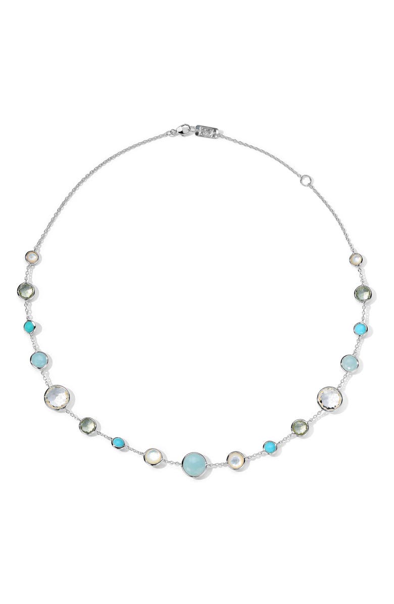 Ippolita Lollipop<sup>®</sup> Lollitini Short Necklace, Main, color, Silver