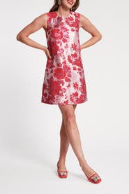 Frances Valentine Lilly Shift Dress Botanical Bash