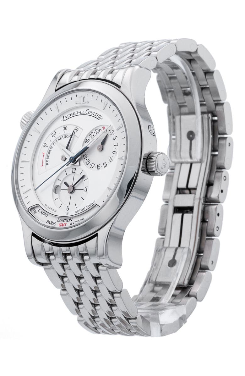 Watchfinder & Co. Jaeger-LeCoultre Preowned 2020 Master Geographic GMT Automatic Bracelet Watch, 39mm, Alternate, color,