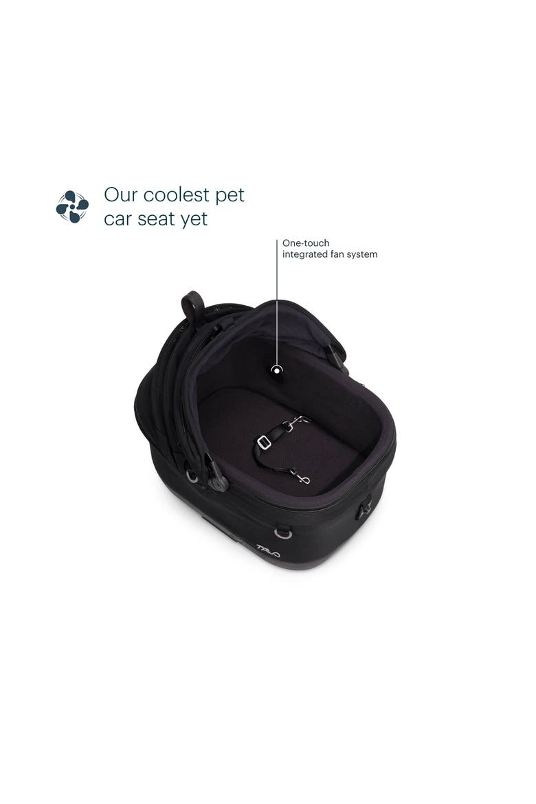 Maeve™ iso5X Wind Pet Car Seat, Alternate, color, ONYX