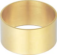 Adornia 18K Gold Plated Wide Band Ring