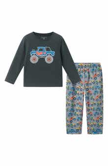 Kids' Monster Truck Two-Piece Pajamas