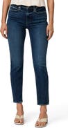 PAIGE Cindy High Waist Ankle Straight Leg Jeans