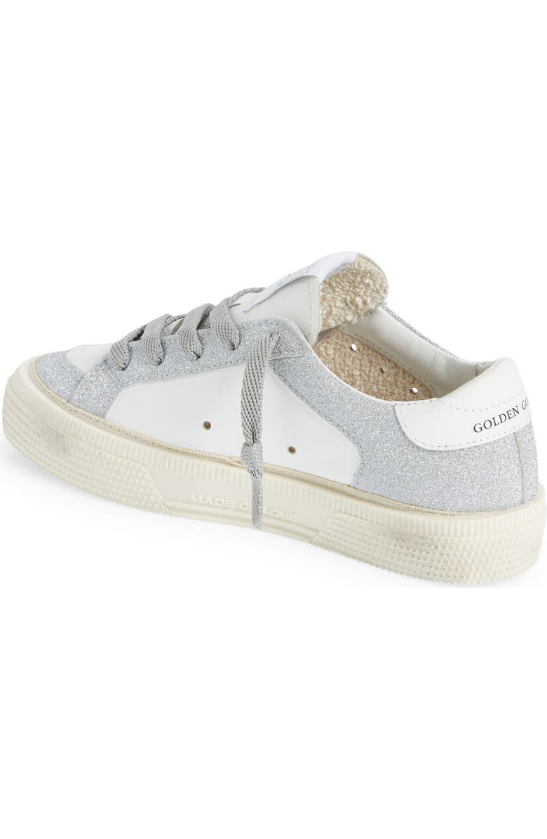 Golden Goose Kids' May Glitter Low Top Sneaker, Alternate, color,