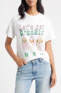 Vinyl Icons Get Crackin' Holiday Nutcracker Cotton Graphic T-Shirt