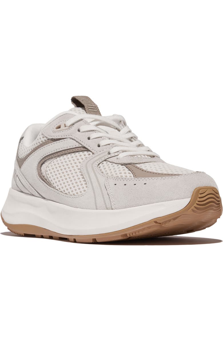 FitFlop F-Mode Flow Platform Sneaker, Main, color, Urban White