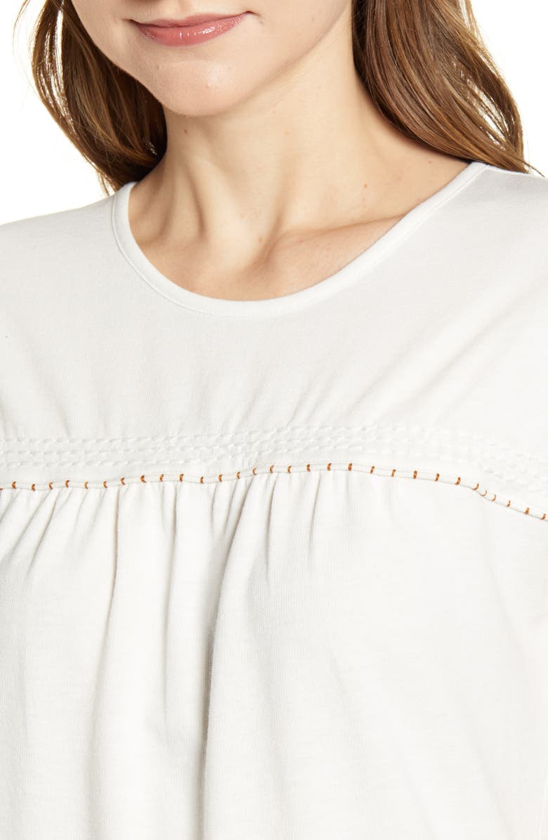 Caslon<sup>®</sup> Cap Sleeve Peplum Top, Alternate, color, 