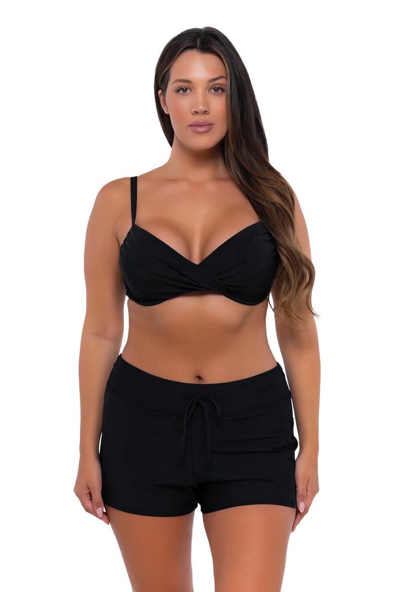 Laguna Swim Short Bottoms, Main, color, Black