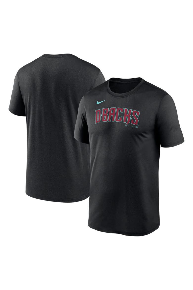 Men's Nike Black Arizona Diamondbacks Fuse Legend T-Shirt, Alternate, color, Black