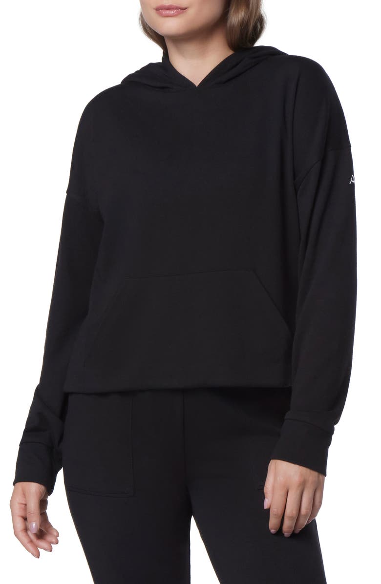 Andrew Marc Sport Long Sleeve Drop Shoulder Hoodie, Main, color,