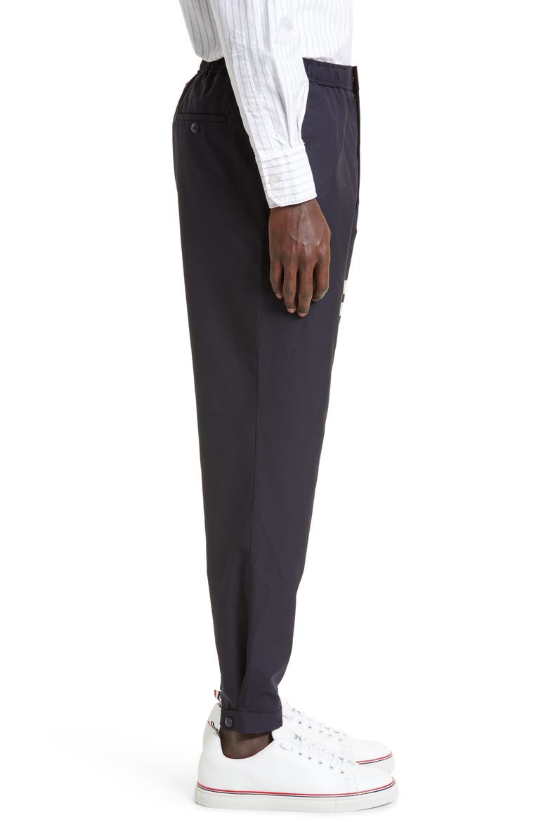 4-Bar Wool Track Pants, Alternate, color, NAVY