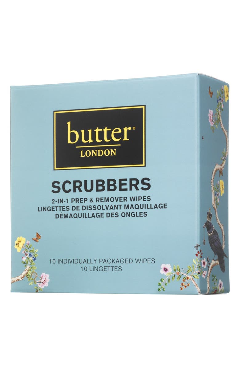 butter LONDON 'Scrubbers' Nail Polish Remover, Alternate, color,