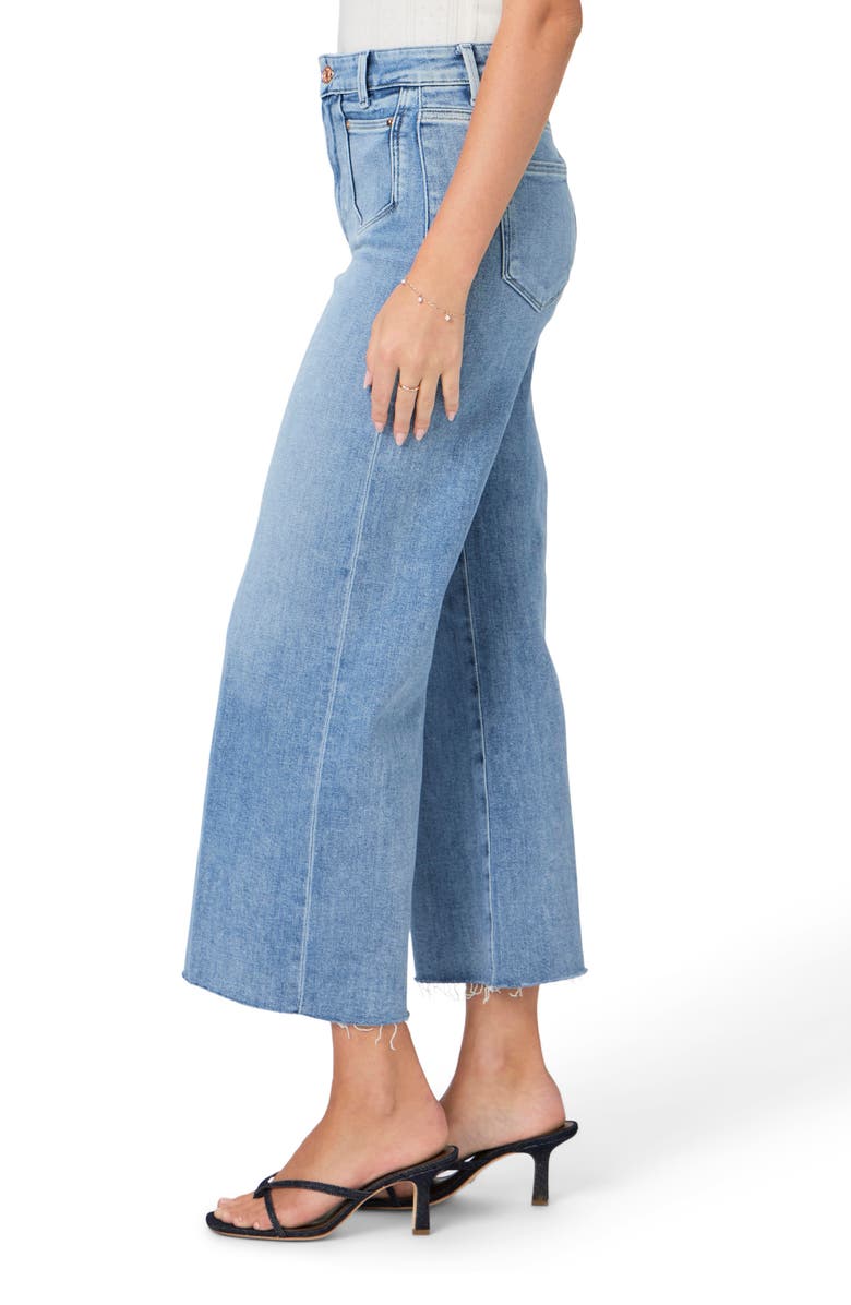 PAIGE Anessa High Waist Wide Leg Jeans, Alternate, color, Madelyn