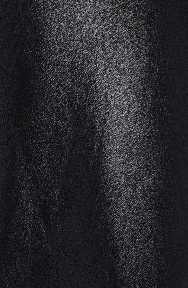 Chloé Sheepskin Leather Bomber Jacket, Alternate, color, 