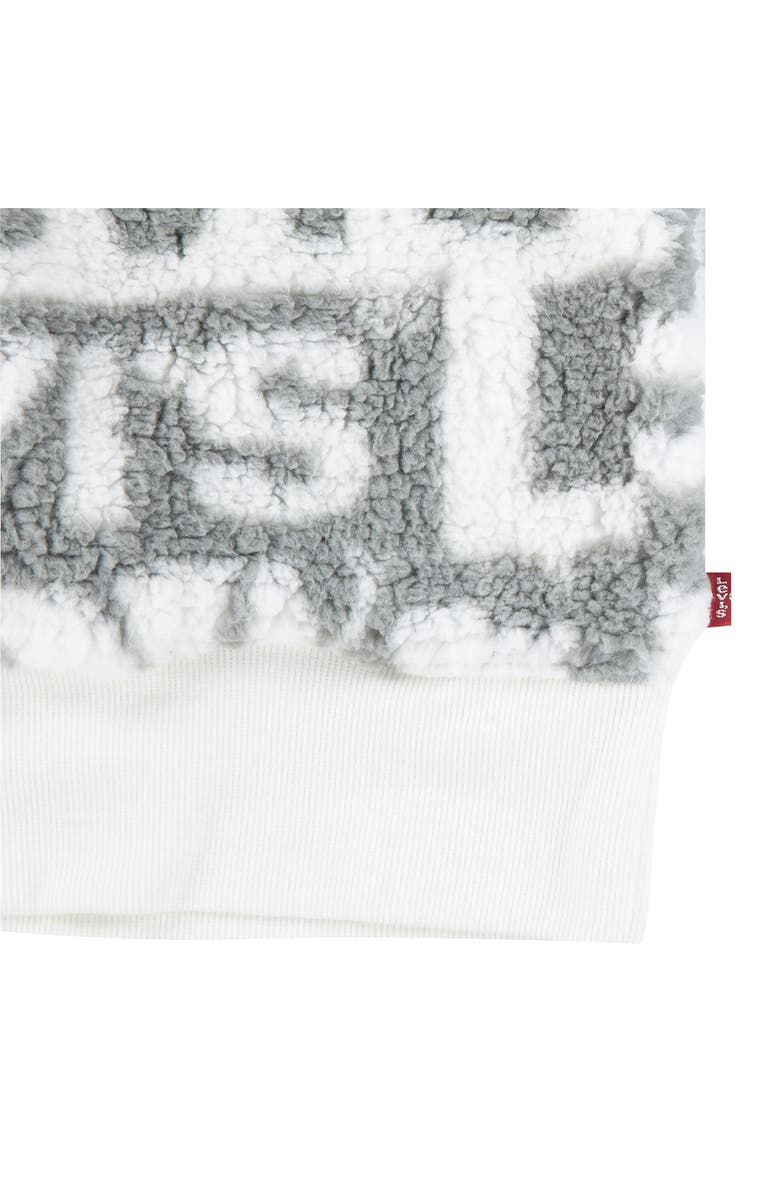 Levi's<sup>®</sup> Kids' Colorblock Logo Print Half Zip Fleece Pullover, Alternate, color, 