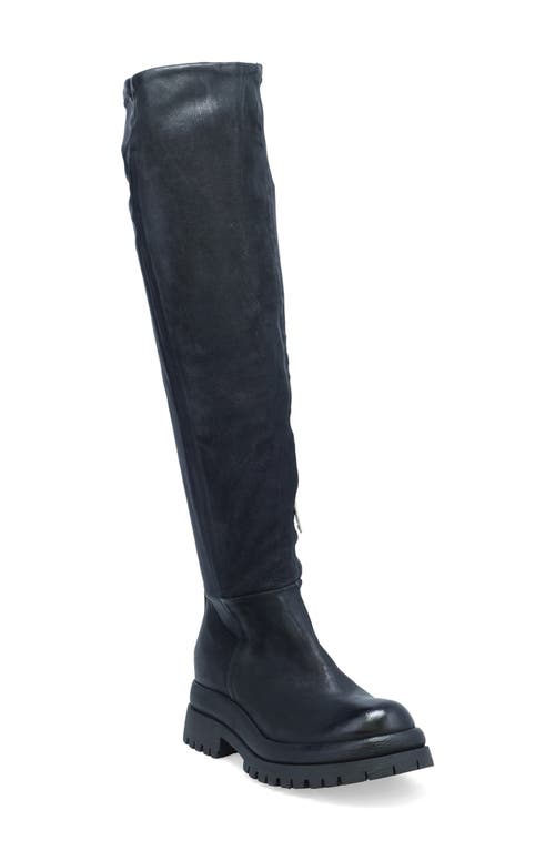 As98 A.s.98 Devy Over The Knee Boot In Black