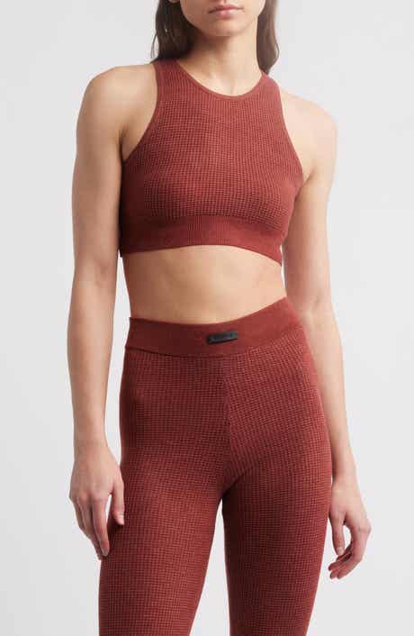 Fear of God Essentials Waffle Knit Crop Sport Tank